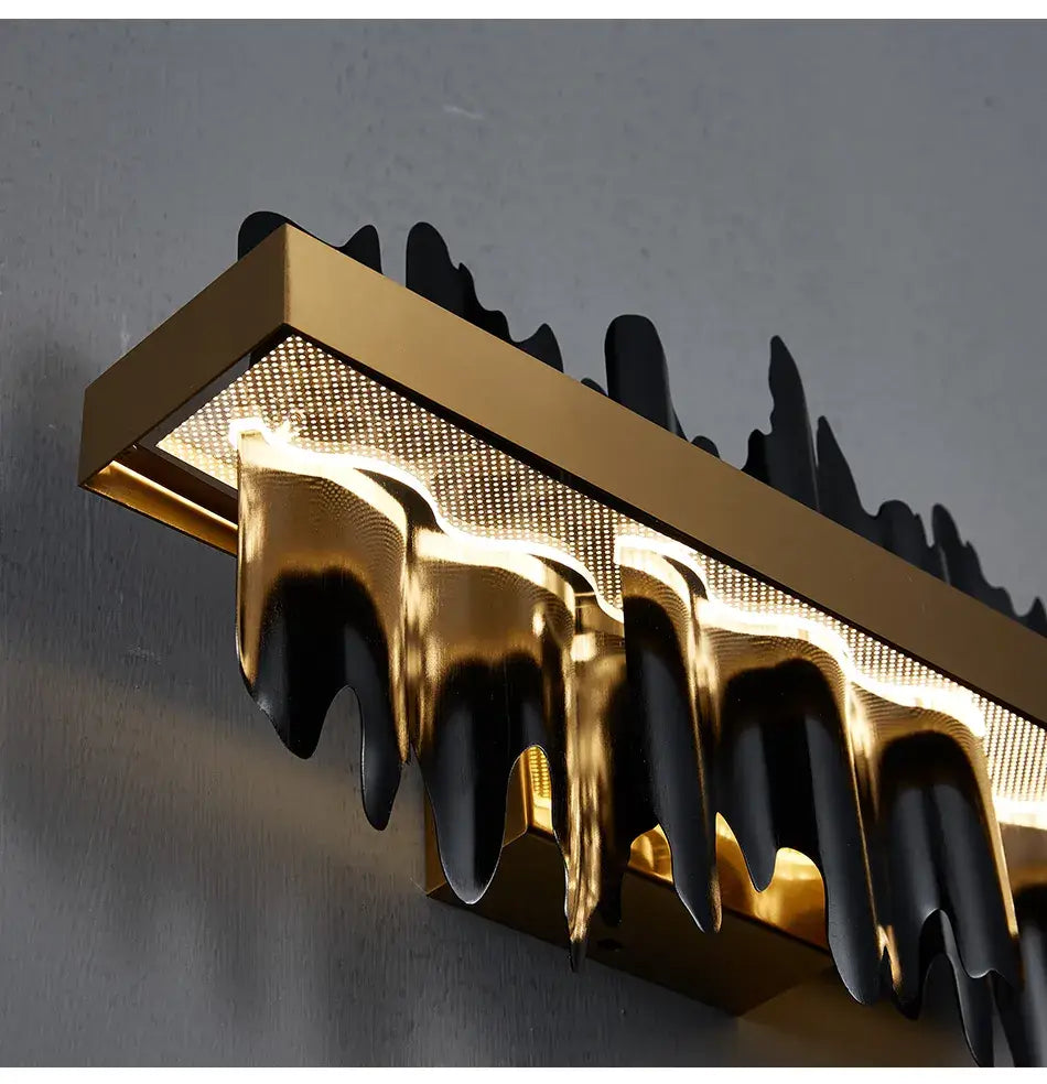 Luxury Black Modern Wall Sconces for Bedroom, Living, Bedside