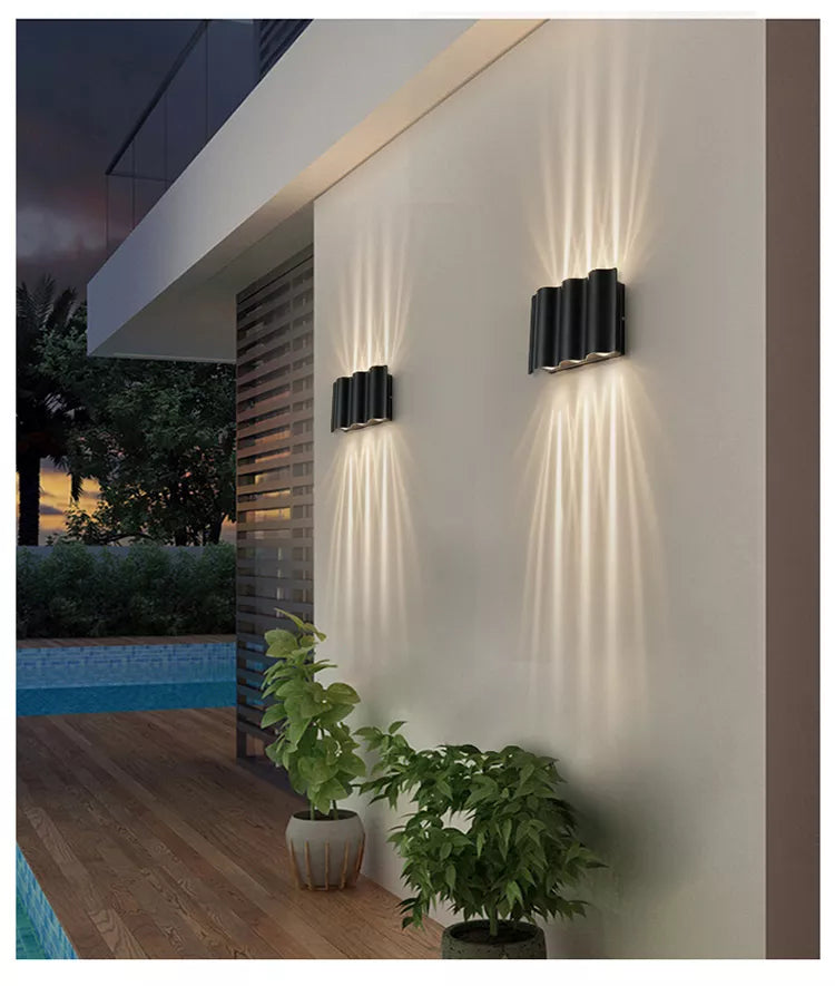 Waterproof Outdoor Simple Wall Sconce Light for Garden, Porch