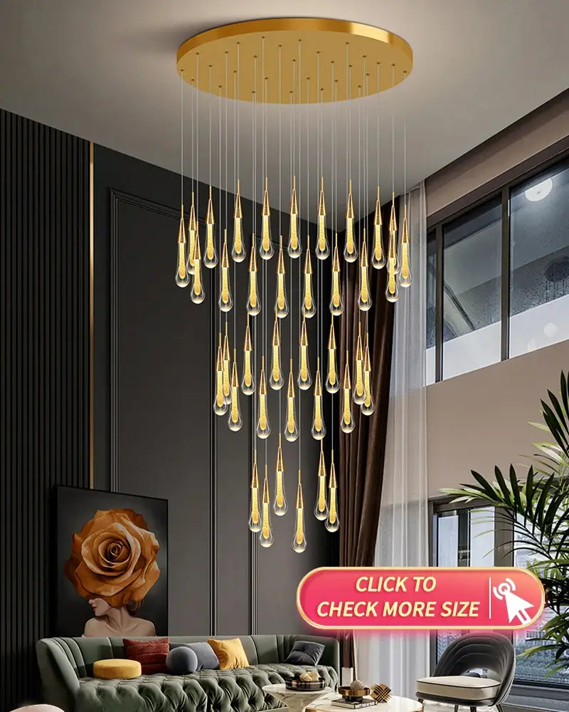 Single-Light Crystal Pendant Light for Bedroom, Living, Kitchen