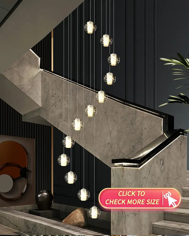 Single-Light Crystal Pendant Light for Bedroom, Living, Kitchen