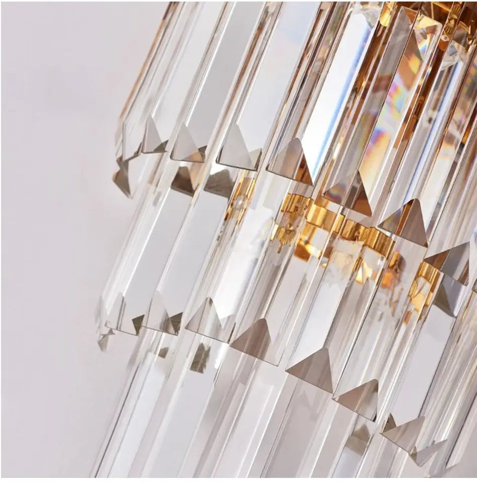 Luxury Modern Crystal Wall Sconce for Bedside, Living, Bedroom