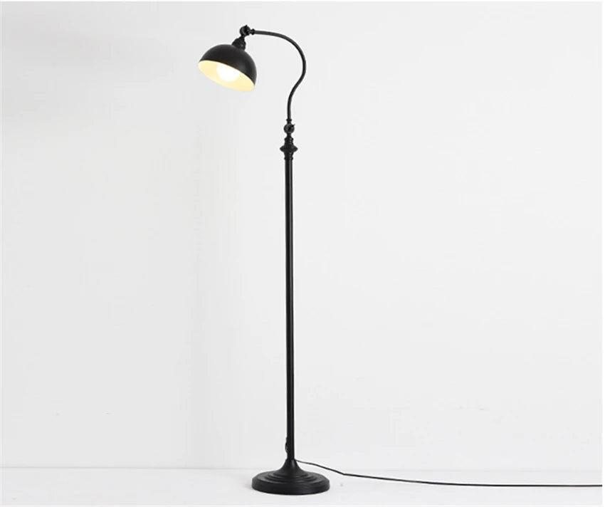 Nordic American Retro Floor LED Lamp for Living, Bedroom