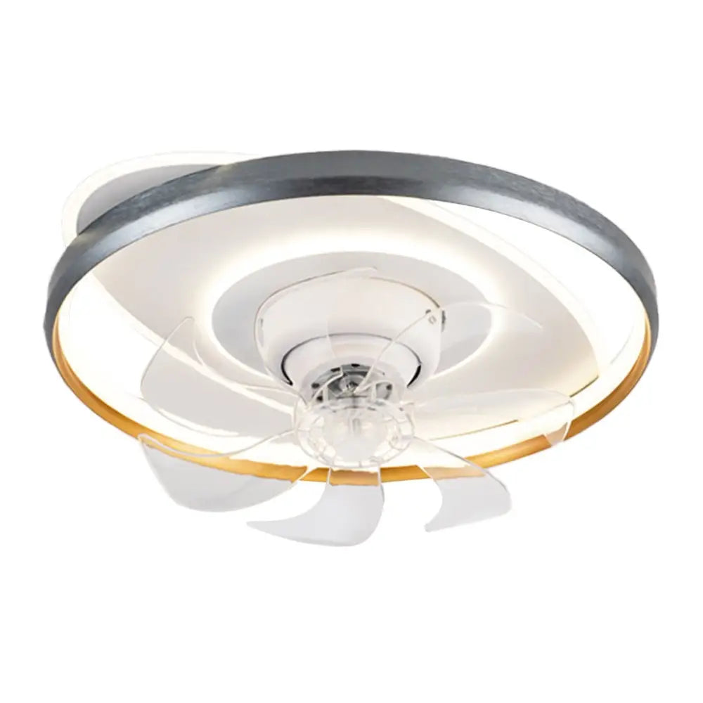 360° Rotatable LED Ceiling Fan Light with Remote Control - Lighting > lights Fans