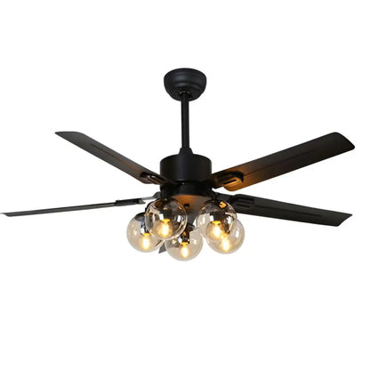 42 Inch 5 Lights Nordic Ceiling Fan Light with Remote - Lighting > lights Fans