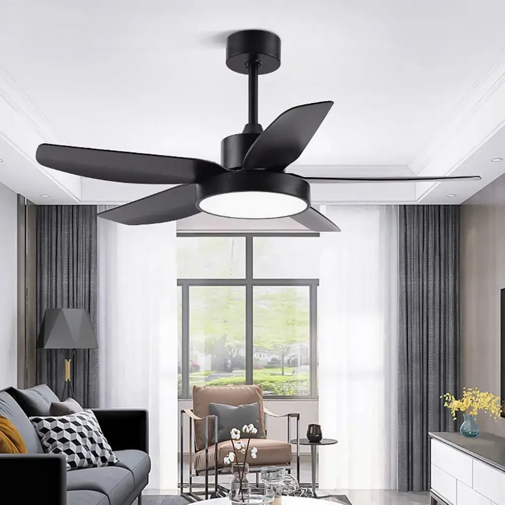 46 Inch LED Ceiling Fan with Remote and Timer - Lighting > lights Fans