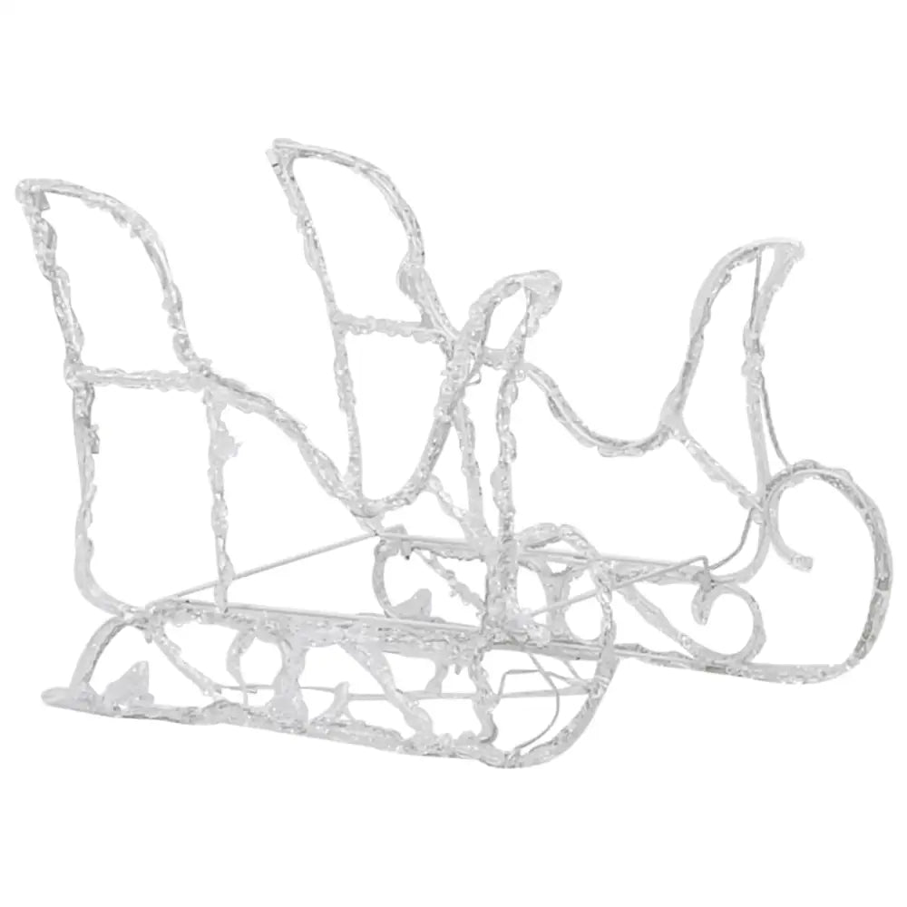 Acrylic Reindeers and Sleigh for Christmas Decoration - Home & Garden > Decor Seasonal