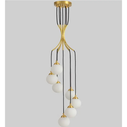 Creative Nordic Modern Chandelier for Staircase Living Dining - Home & Garden > Lighting