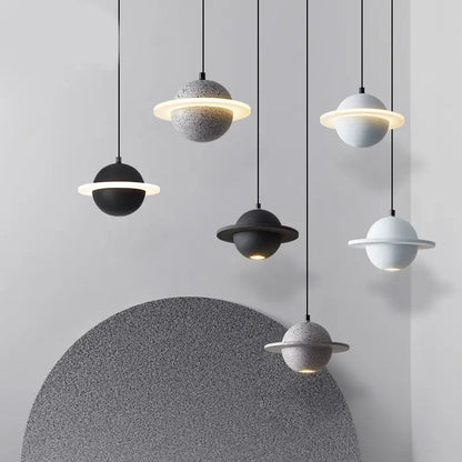 Creative Planet Industrial LED Hanging Pendant Light - Lighting