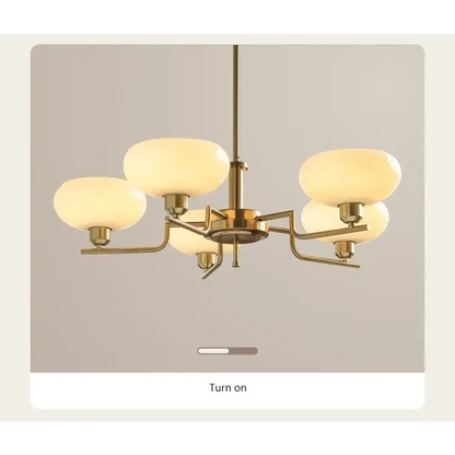 French Bauhaus Medieval Ceiling Chandelier