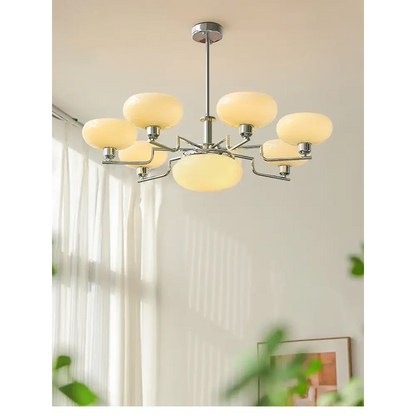 French Bauhaus Medieval Ceiling Chandelier