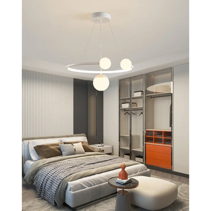 Hanging Ball Pendant Light for Bedroom Dining - Lighting