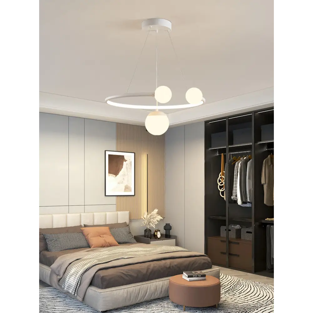 Hanging Ball Pendant Light for Bedroom Dining - Lighting