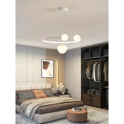 Hanging Ball Pendant Light for Bedroom Dining - Lighting