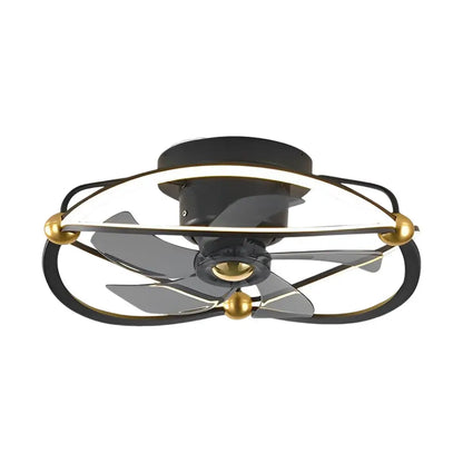 Intelligent Adjustable LED Ceiling Fan Light with Remote - Lighting > lights Fans