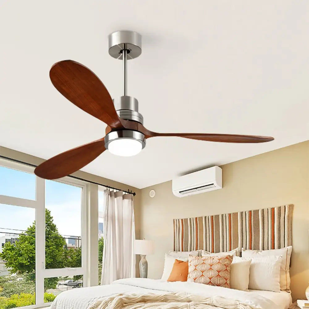 Intelligent Frequency Conversion LED Ceiling Fan Light - Lighting > lights Fans