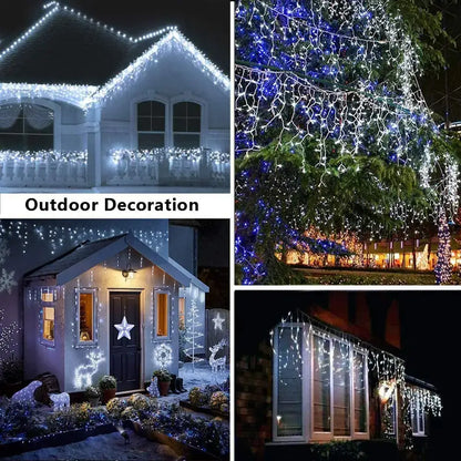 LED Christmas Curtain Light - Home & Garden > Decor Seasonal Holiday Decorations