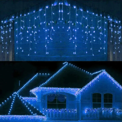 LED Christmas Curtain Light - Home & Garden > Decor Seasonal Holiday Decorations