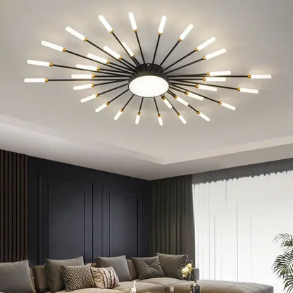 LED Nordic Fireworks Ceiling Chandelier for Living Room - Home & Garden > Lighting