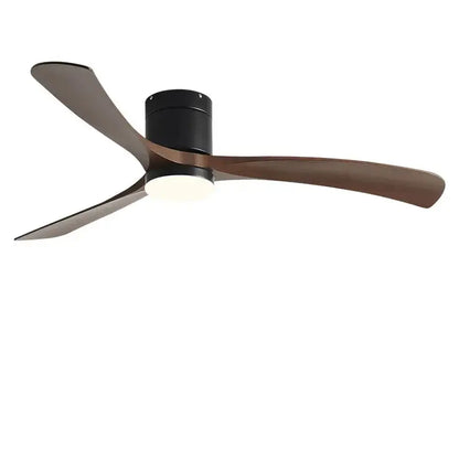 Low Floor DC Motor Ceiling Fan with Light for Bedroom,Restaurant - Fans