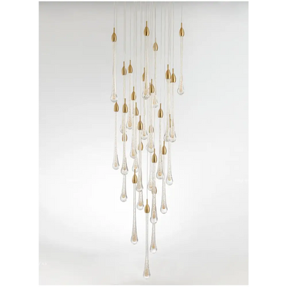 Luxury Modern Crystal Chandelier for Staircase Living Bathroom - Home & Garden > Lighting