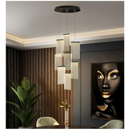 Luxury Modern LED Chandelier for Staircase Living Lobby - Home & Garden > Lighting