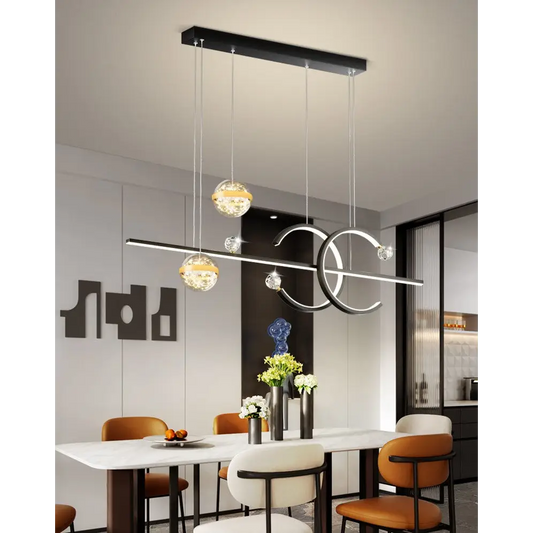 Luxury Nordic LED Pendant Light for Dining Kitchen Bedroom - Lighting