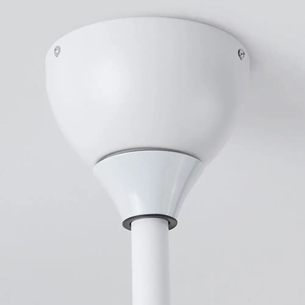 Mini Nordic Remote Control Ceiling Fan Light - White - Lighting > lights Fans
