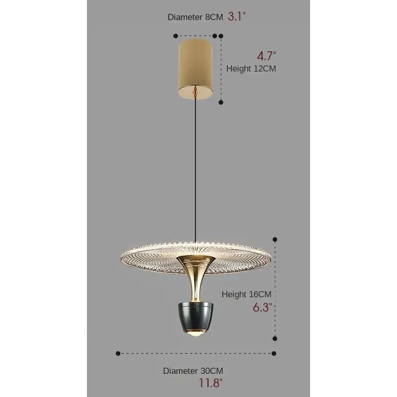 Modern Art Flower Umbrella Pendant Light for Dining Bedroom - Lighting