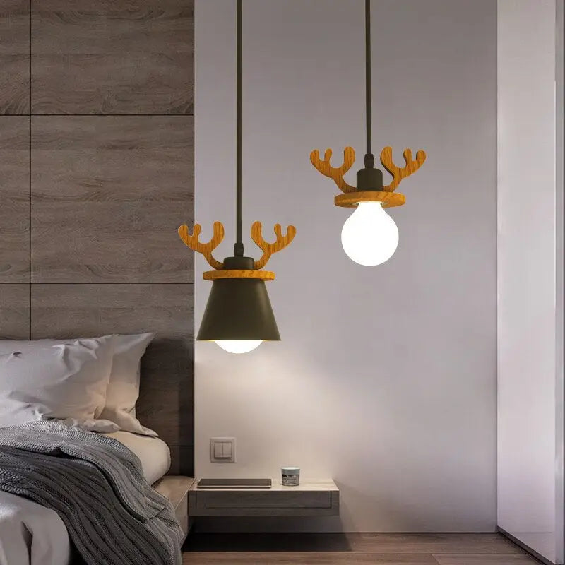 Modern Creative Antler Ceiling Light for Kitchen Dining Bedroom - 1 Home & Garden >