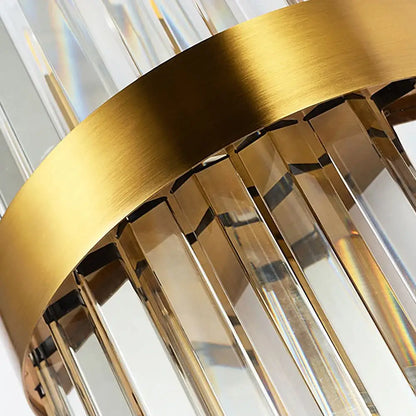 Modern Crystal Gold Wall Lamp: A Bedside Loft Light by Toplightstore - Home & Garden >