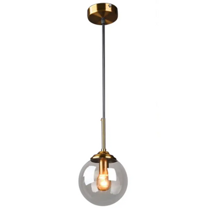 Modern Glass Ball LED Pendant Light for Dining Bedroom - Lighting