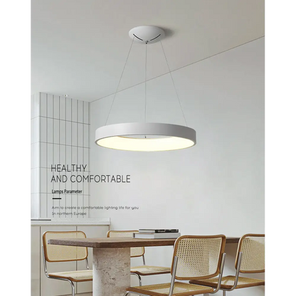 Modern LED Circle Chandelier for Kitchen,Restaurant - Home & Garden > Lighting Fixtures
