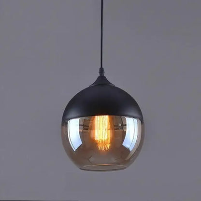 Modern Loft Glass Pendant Lamp for Kitchen Living Bar - Lighting