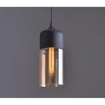 Modern Loft Glass Pendant Lamp for Kitchen Living Bar - Lighting