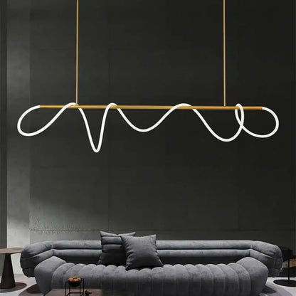 Modern Long Hose LED Dimmable Chandelier - Home & Garden > Lighting Fixtures Chandeliers