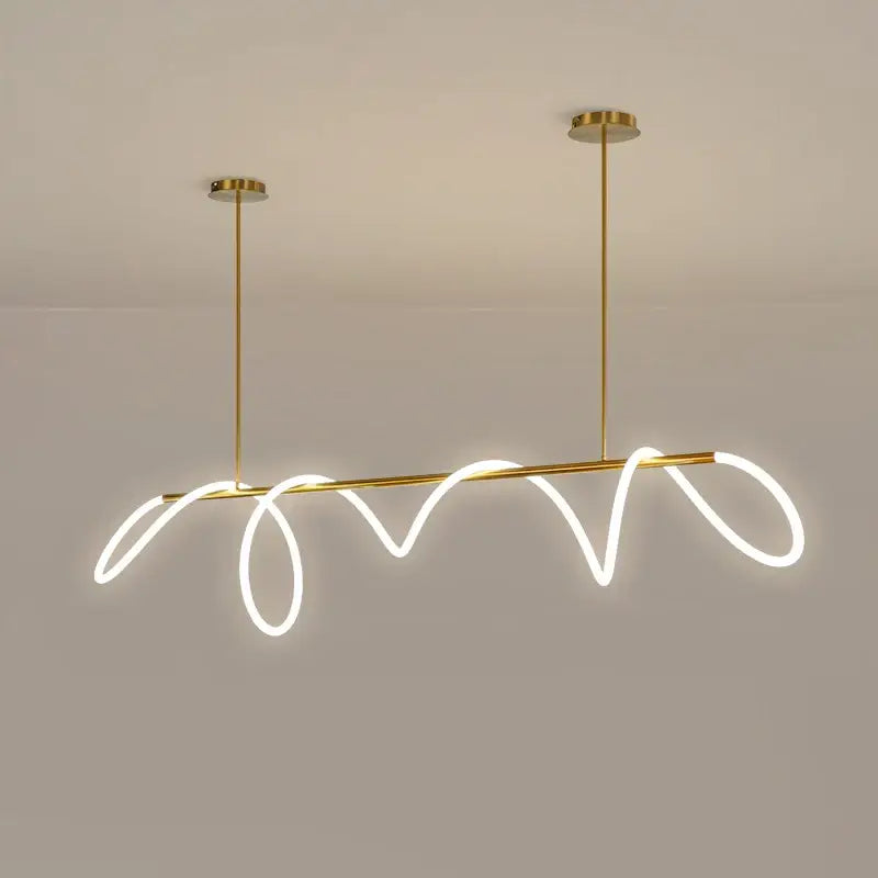 Modern Long Hose LED Dimmable Chandelier - Home & Garden > Lighting Fixtures Chandeliers