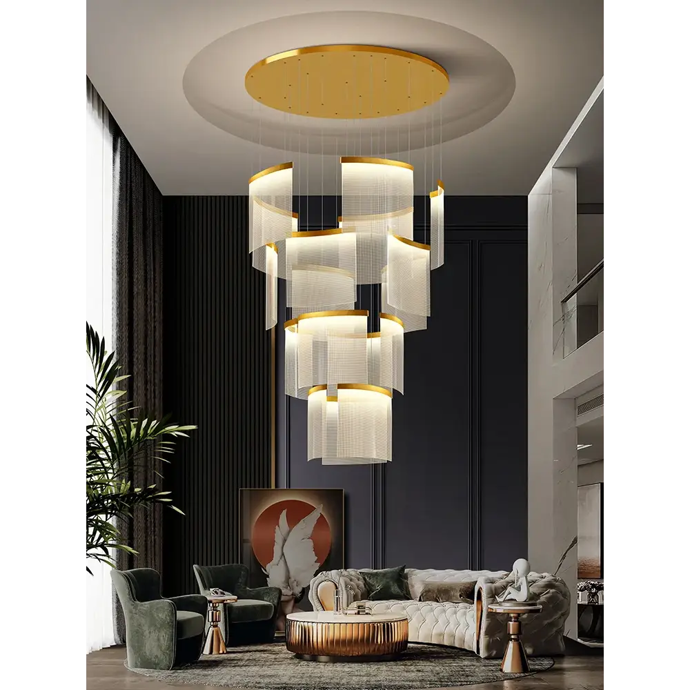 Modern Luxury Acrylic LED Chandelier - Home & Garden > Lighting Fixtures Chandeliers