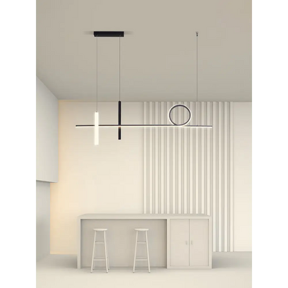 Modern Minimalist LED Chandelier for Dining Room - Home & Garden > Lighting Fixtures