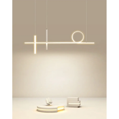 Modern Minimalist LED Chandelier for Dining Room - Home & Garden > Lighting Fixtures