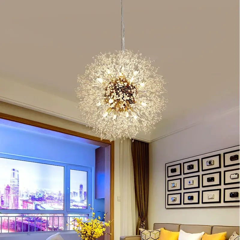 Modern Nordic Crystal Dandelion Chandelier - Home & Garden > Lighting Fixtures Chandeliers