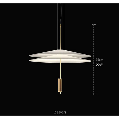 Nordic Ballet Skirt LED Pendant Light for Dining Living Bedroom - Lighting