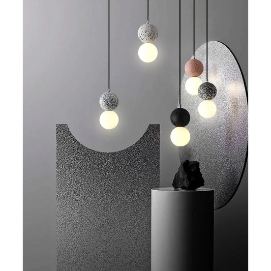 Nordic Creative Double - Ball Pendant Lamps for Living Dining - Lighting