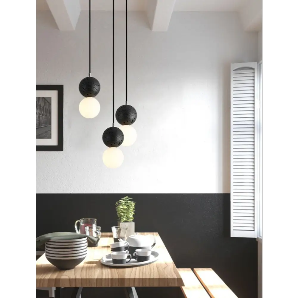 Nordic Creative Double - Ball Pendant Lamps for Living Dining - Lighting