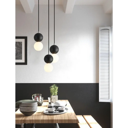 Nordic Creative Double - Ball Pendant Lamps for Living Dining - Lighting