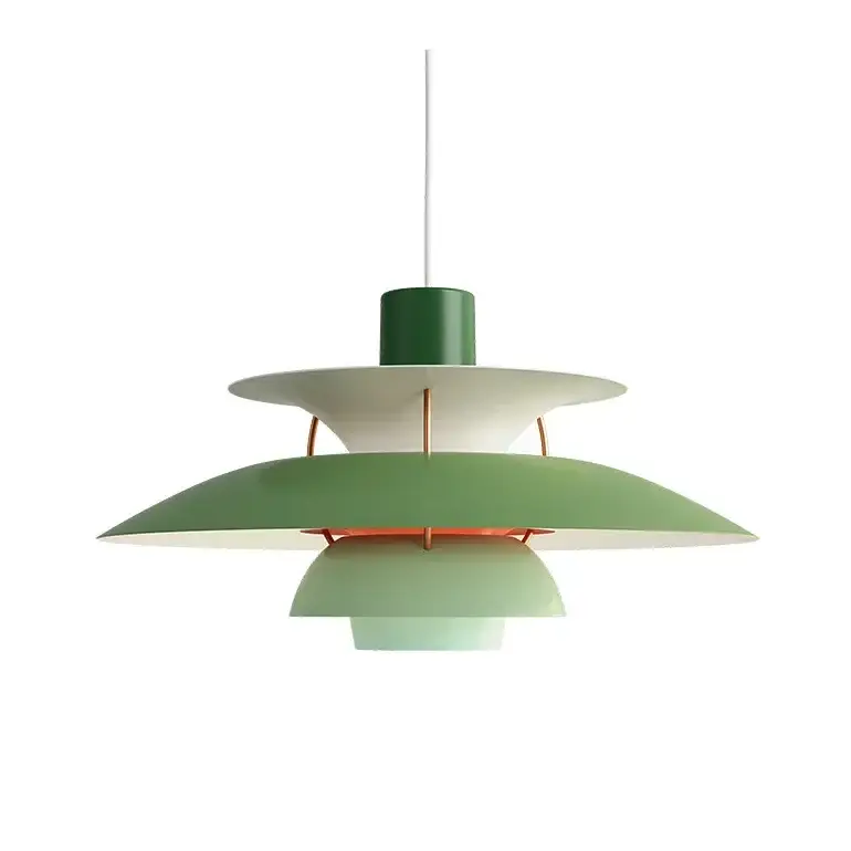 Nordic Danish Designer Colorful Pendant Light - hues of green / Dia 40cm/15.75’’