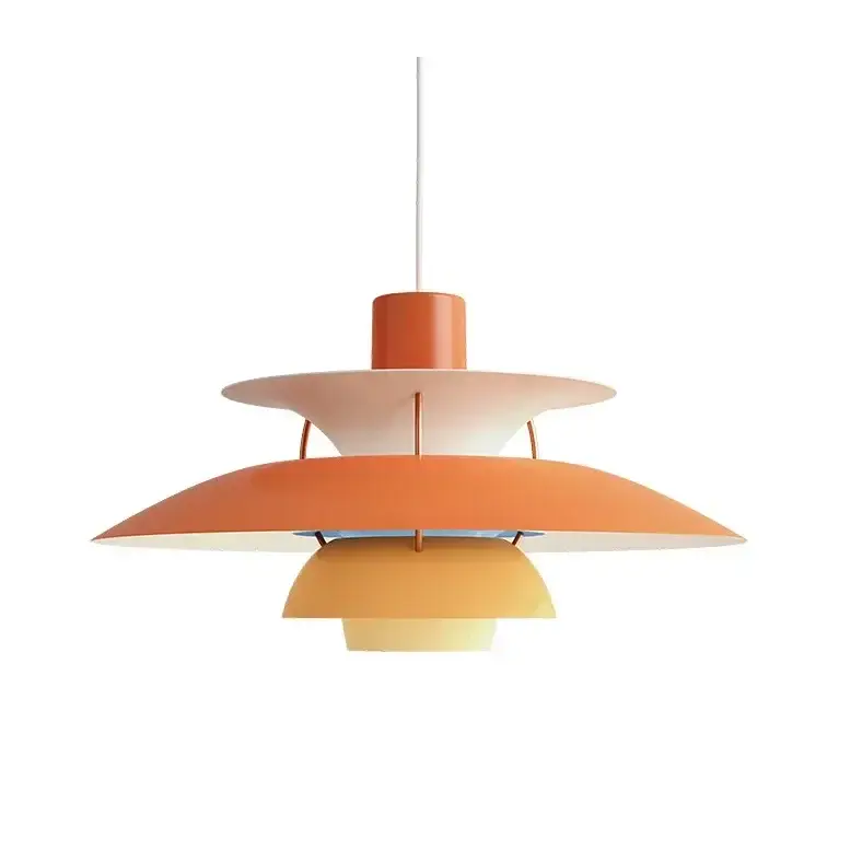 Nordic Danish Designer Colorful Pendant Light - hues of orange / Dia 30cm/11.81’’