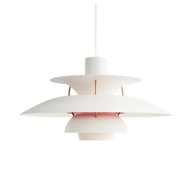 Nordic Danish Designer Colorful Pendant Light - modern white / Dia 30cm/11.81’’