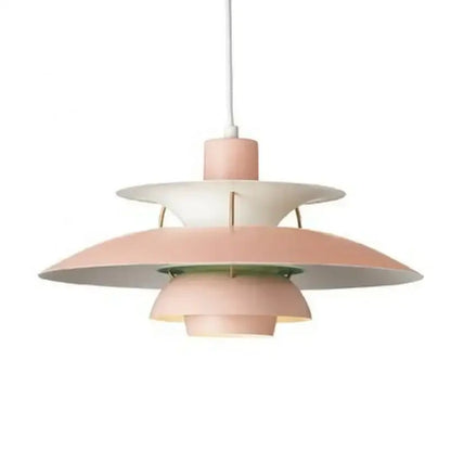 Nordic Danish Designer Colorful Pendant Light - pure pink / Dia 30cm/11.81’’ / Cold