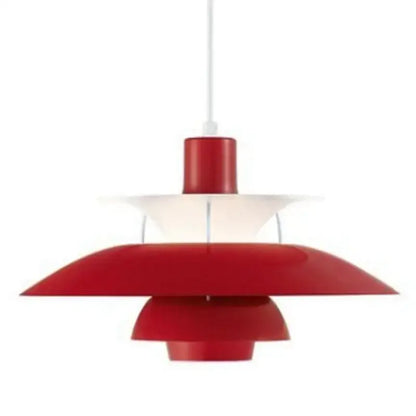 Nordic Danish Designer Colorful Pendant Light - red / Dia 50cm/19.69’’ / Cold