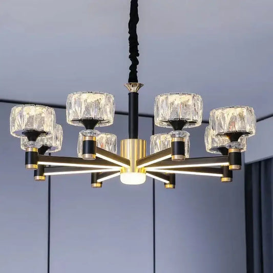 Nordic Light Luxury LED Crystal Chandelier - Home & Garden > Lighting Fixtures Chandeliers